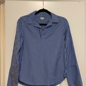 Kule Long Sleeve Stripe Top